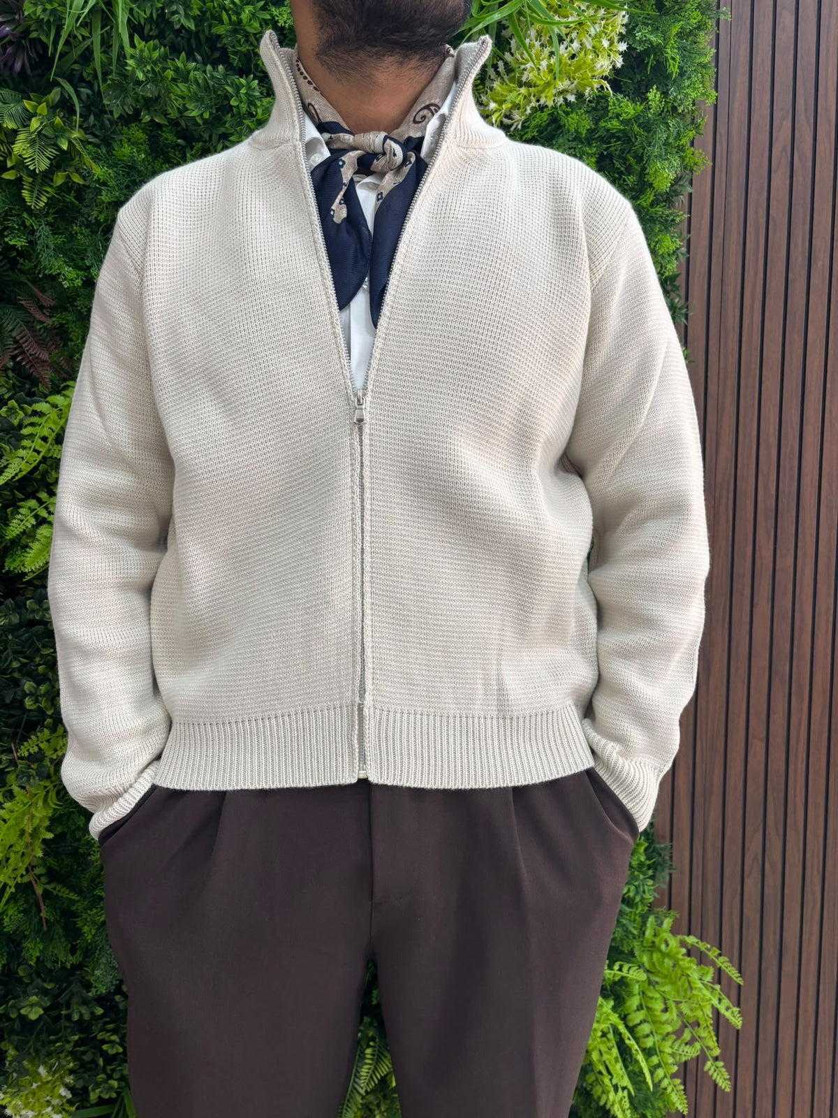Cardigan full zip