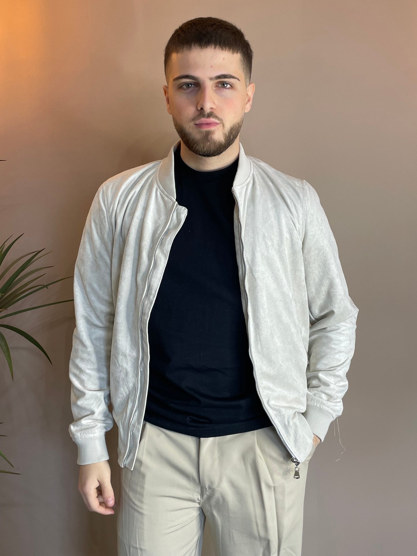 Giubbino camoscio
