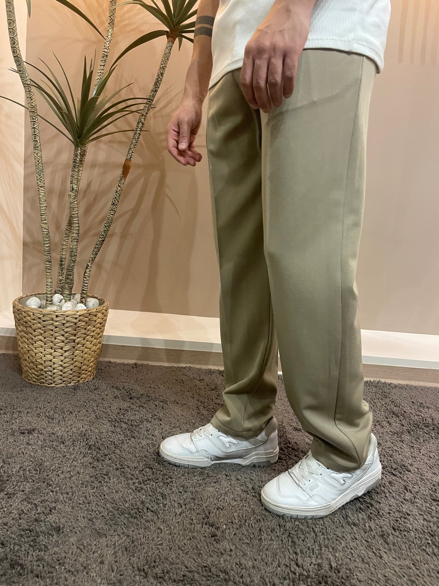 Pantalone Palazzo Beige