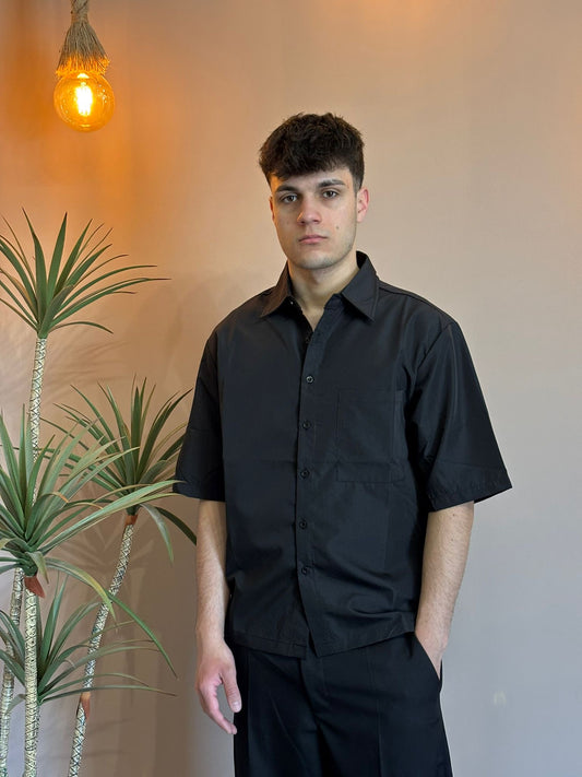 Camicia taschino crop