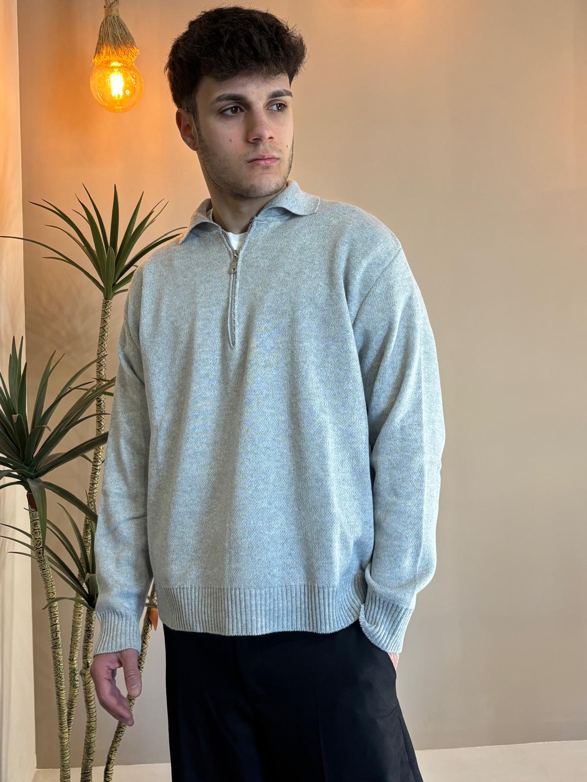 Polo Zip Crop