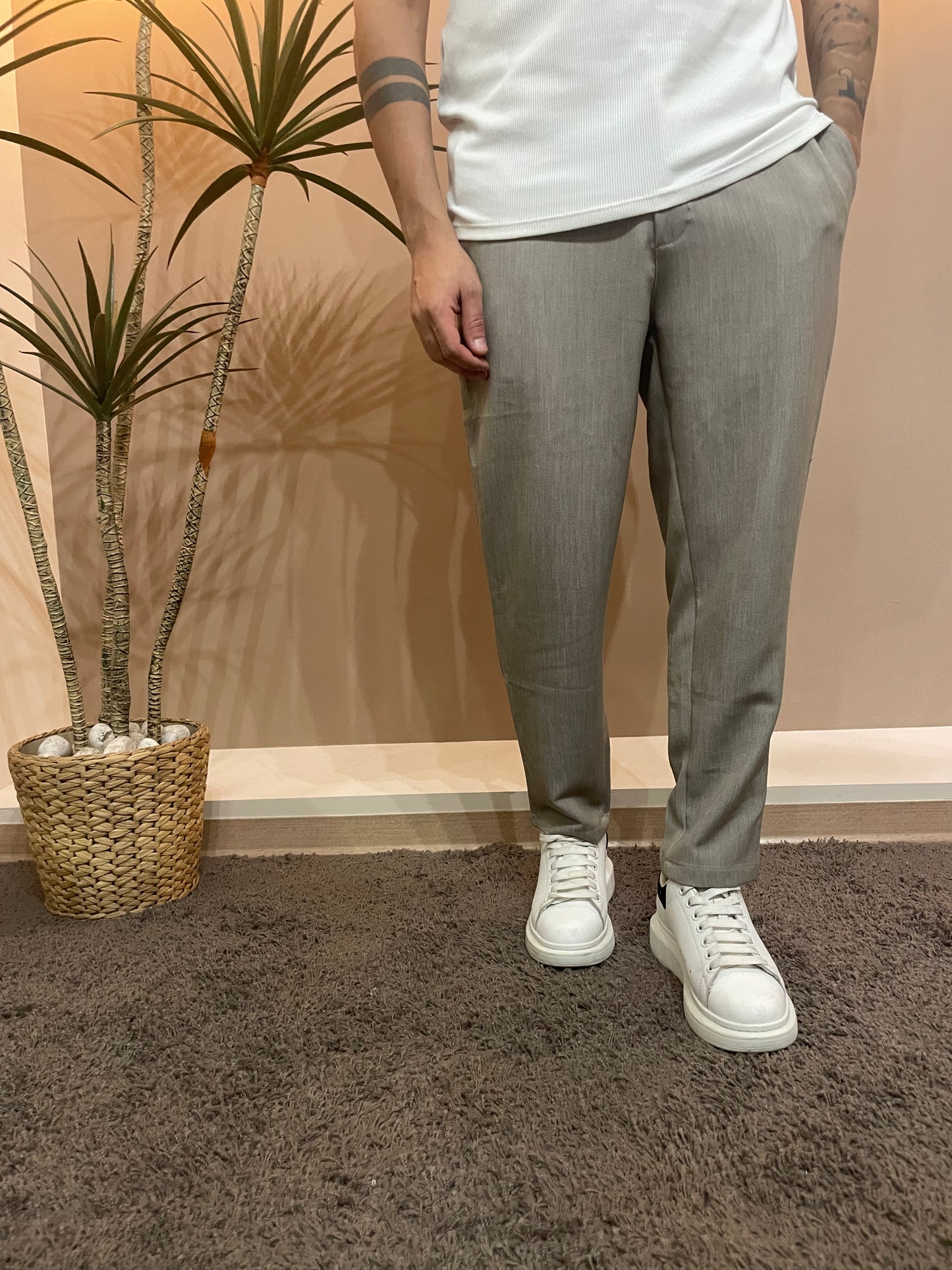 Pantalone Comfy Beige