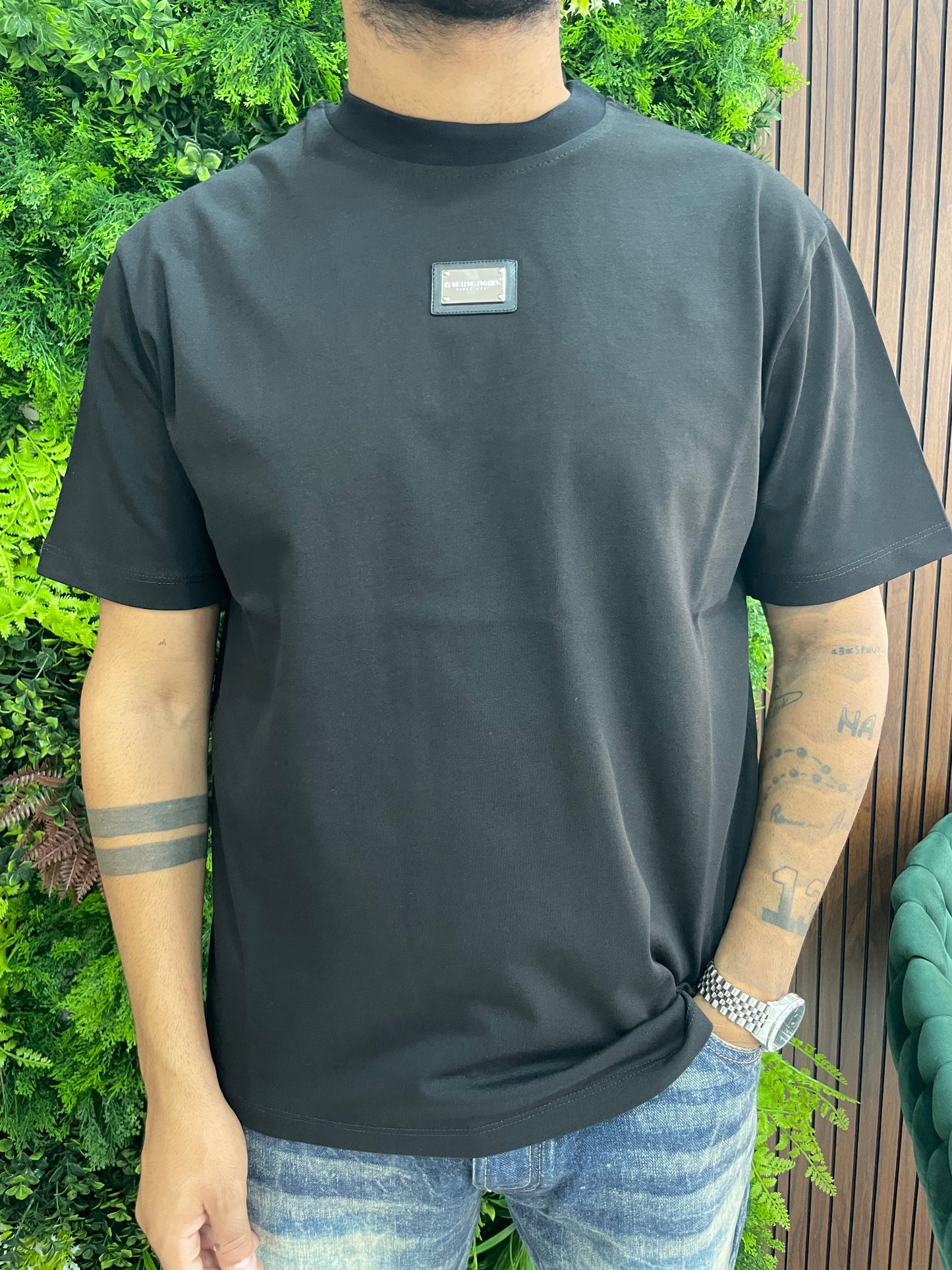T-shirt logo Black