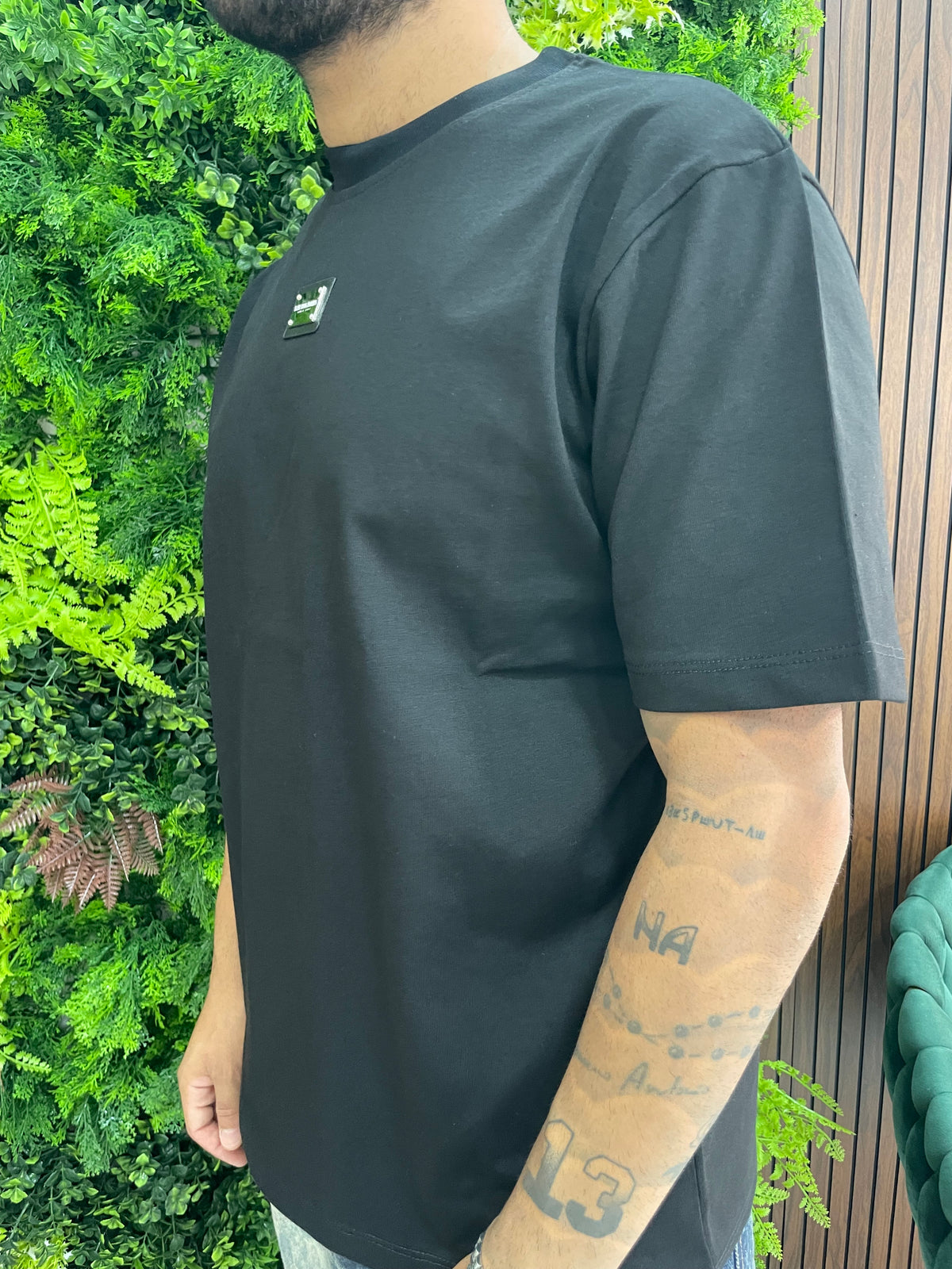 T-shirt logo Black