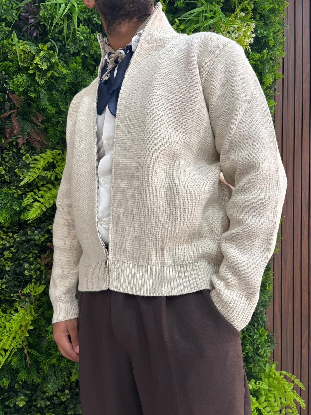 Cardigan full zip