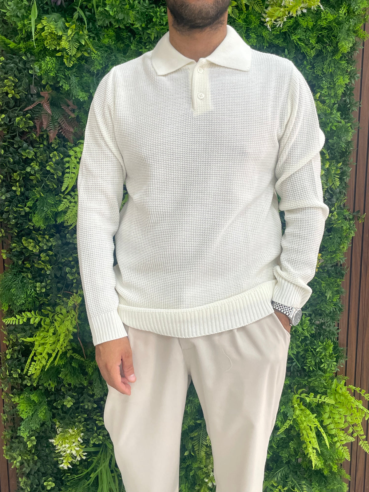 Polo bianca