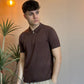 Polo zip filo Moro