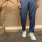 Pantalone Comfy blu jeans