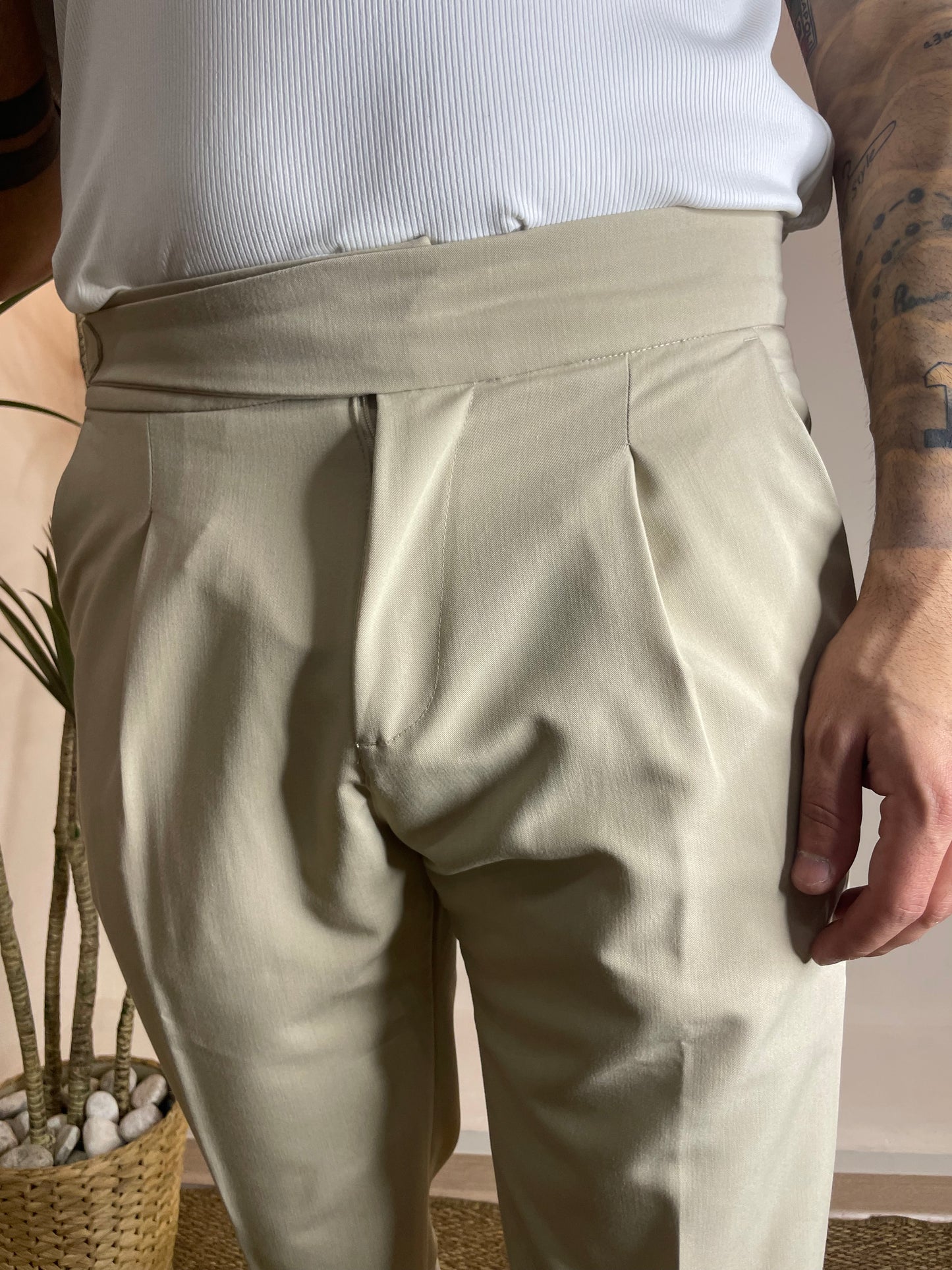 Pantalone vita alta