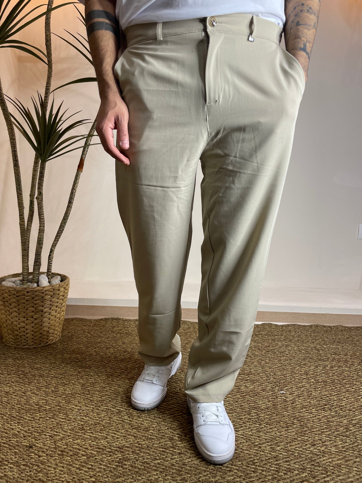 Pantalone Comfy Beige