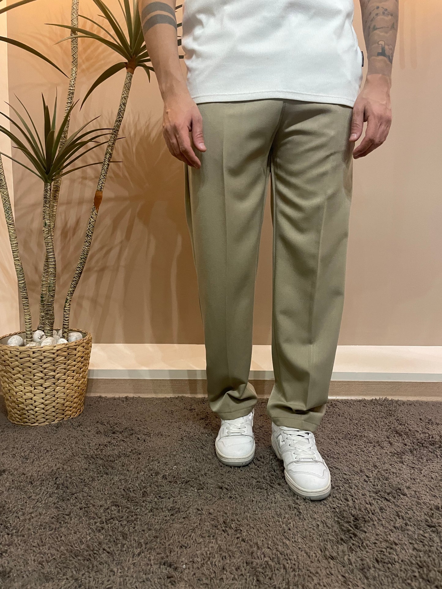 Pantalone Palazzo Beige