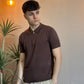 Polo zip filo Moro