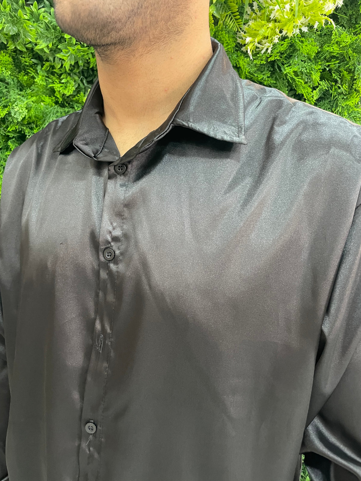 Camicia in raso