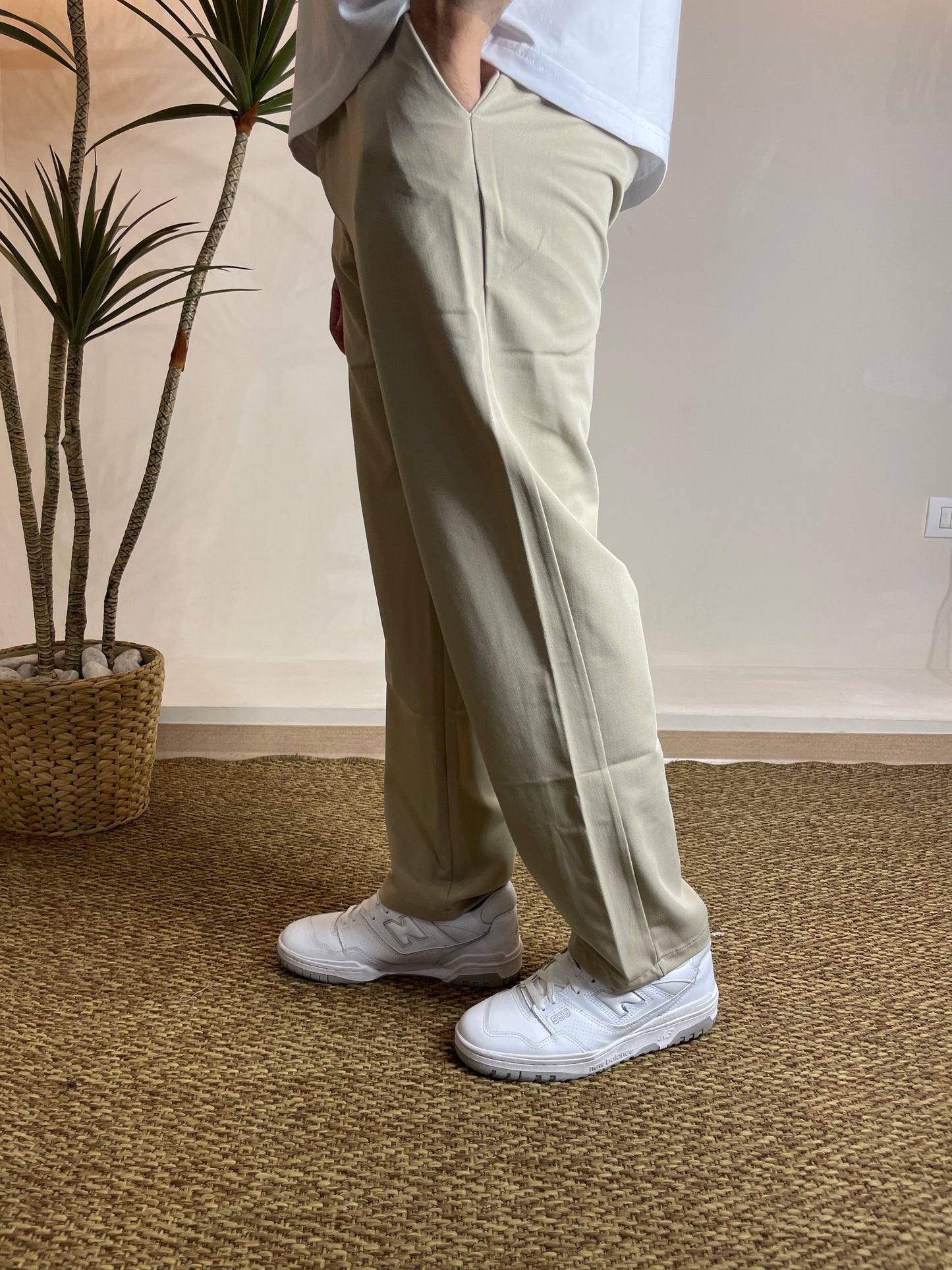 Pantalone Comfy Beige