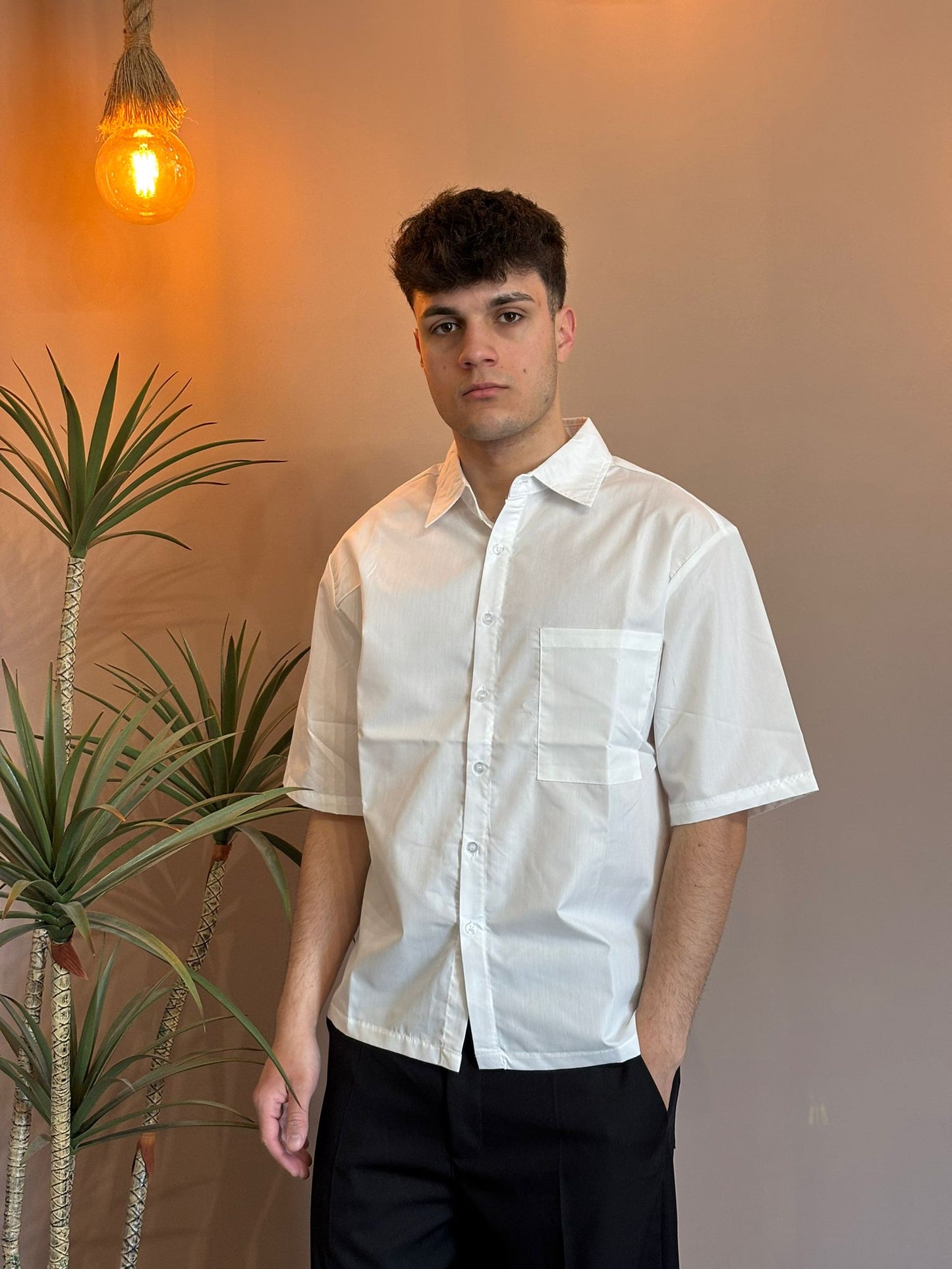 Camicia taschino Crop