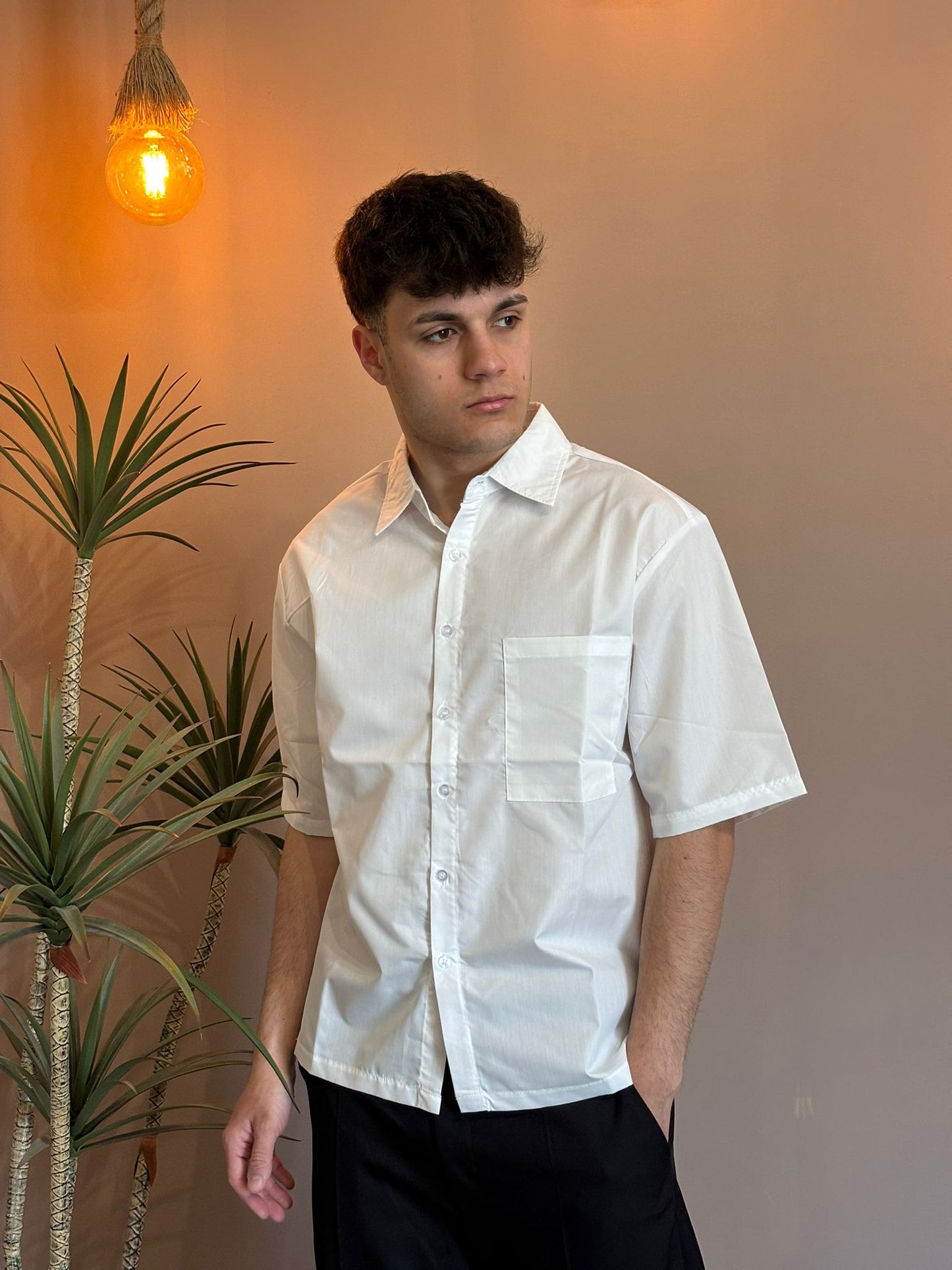 Camicia taschino Crop