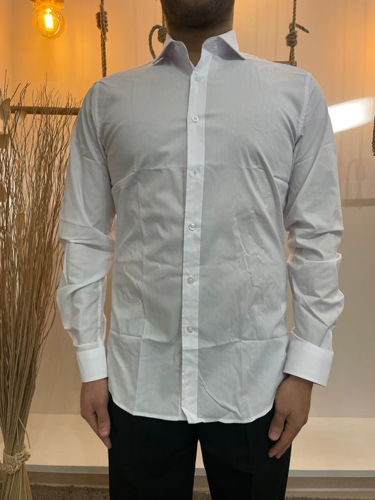 Camicia basic bianca